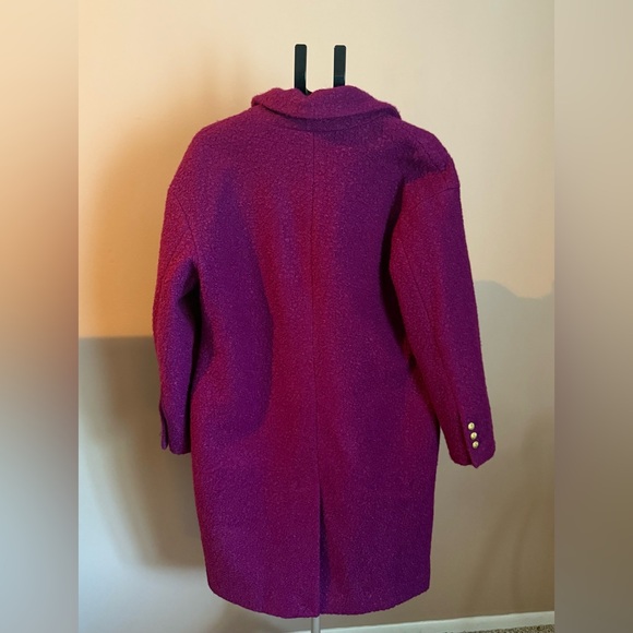 BCBGMaxAzria Boucle Purple and Gold Coat - Picture 3 of 10